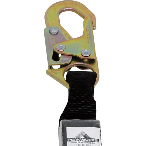 SA-5405-6 Shock Absorbing Lanyard, 6', Snap Hook Center, Snap Hook Leg Ends, Polyester Nia-Chem Ltd.