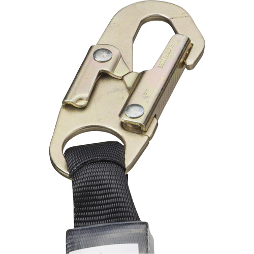 SA-5502-6 Shock Absorbing Lanyard, 6', Form Hook Center, Snap Hook Leg Ends, Galvanized Steel Nia-Chem Ltd.