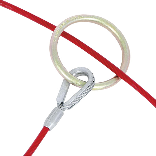 AS-21110-6 6' Cable Anchor with O-Ring Ends, Sling, Permanent Use Nia-Chem Ltd.