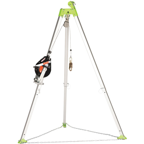 SRL-73303-60 Cable Self-Retracting Lifeline with Recovery, 60', Galvanized Steel, Swivel Nia-Chem Ltd.