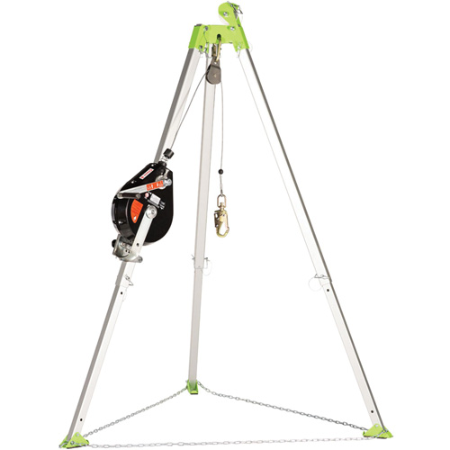 SRL-73303-96 Cable Self-Retracting Lifeline with Recovery, 96', Galvanized Steel, Swivel Nia-Chem Ltd.