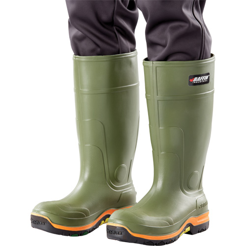 Bottes de s&eacute;curit&eacute; Hercules pour hommes, Polyur&eacute;thane thermique, Embout Aluminium, Pointure 4, Semelle R&eacute;sistant aux perforations Nia-Chem Ltd.