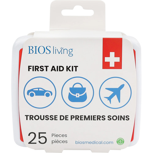 25-Piece Home & Travel First Aid Kit, Plastic B Nia-Chem Ltd.