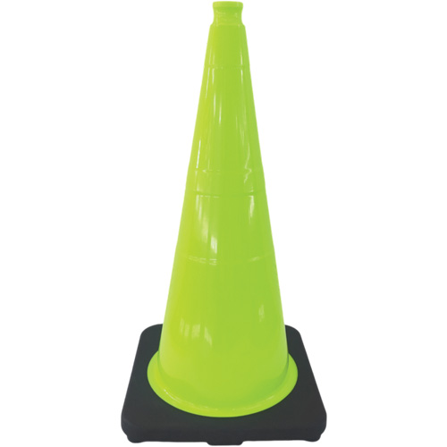 Premium Traffic Cone, 18", Lime Green Nia-Chem Ltd.