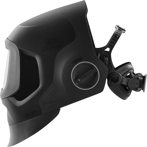 Speedglas G5-03 Pro Black Fixed Front Welding Helmet, 2.8" L x 4.3" W View Area, 8-14/3/5 Shade Range, Black Nia-Chem Ltd.