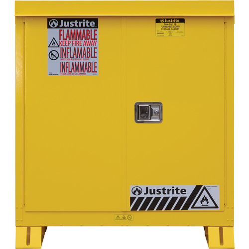 Outdoor Flammable Storage Cabinet, 30 gal., 2 Door, 43" W x 44" H x 18" D Nia-Chem Ltd.