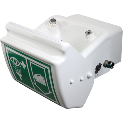 Douche oculaire/faciale, Installation Montage mural, Bol Plastique Nia-Chem Ltd.