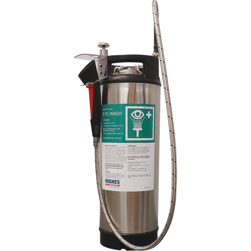 Portable Self-Contained Emergency Wash, Pressurized, 4 gal. Capacity, Meets None Nia-Chem Ltd.