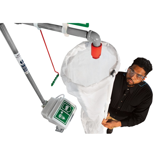 Safety Shower Test Kit with Bucket & Shower Sock Nia-Chem Ltd.