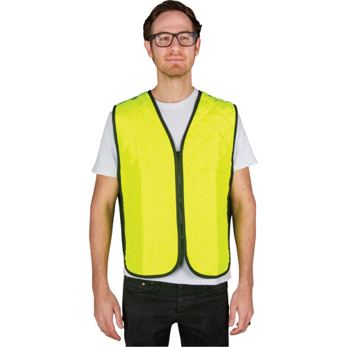 Veste refroidissante &agrave; &eacute;vaporation, Moyen, Jaune lime haute visibilit&eacute; Nia-Chem Ltd.