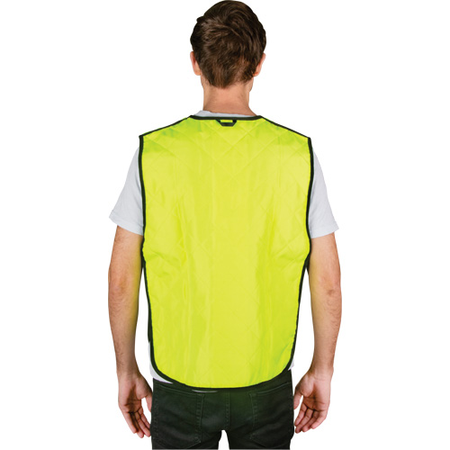 Veste refroidissante &agrave; &eacute;vaporation, Moyen, Jaune lime haute visibilit&eacute; Nia-Chem Ltd.