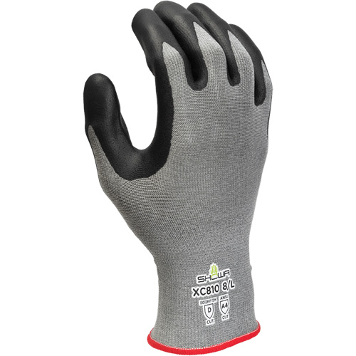 Gants r&eacute;sistants &agrave; la coupe XC810, Taille 6/Petit, Calibre 18, Rev&ecirc;tement Nitrile, Enveloppe en PEHP, ASTM ANSI niveau A4/EN 388 niveau D Nia-Chem Ltd.
