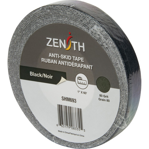 Ruban antid&eacute;rapant, 1" x 60', Noir Nia-Chem Ltd.