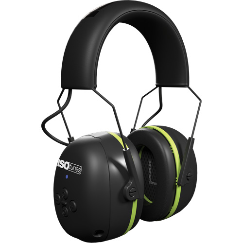 Black & Green Air Defender Bluetooth Earmuffs, Headband Style, 24 dB Nia-Chem Ltd.