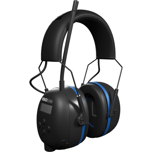 Black & Blue Air Defender AM/FM BT Earmuffs, Headband Style, 25 dB Nia-Chem Ltd.
