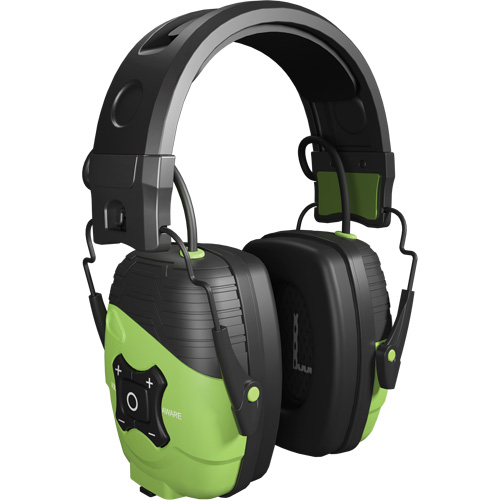 Safety Green Link Aware Bluetooth Earmuffs, Headband Style, 25 dB Nia-Chem Ltd.