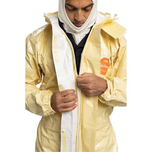 Tychem&reg; 6000 SFR Coverall, Size Small, Khaki Nia-Chem Ltd.