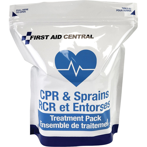 9 articles pour la RCR et le soin des entorses pour la trousse d'intervention d'urgence de premiers soins Nia-Chem Ltd.