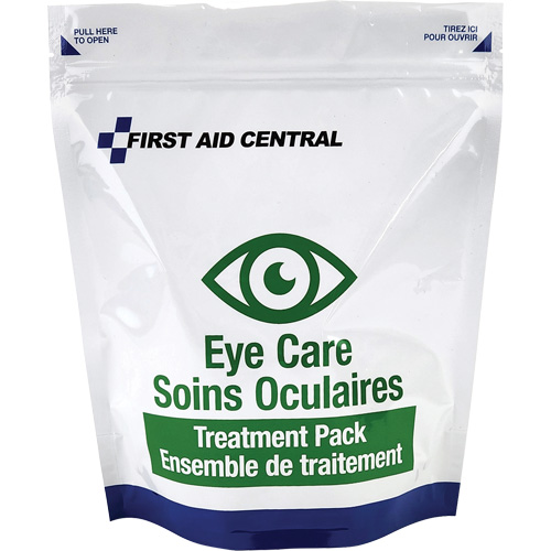 10 articles pour les soins oculaires pour la trousse d'intervention d'urgence de premiers soins Nia-Chem Ltd.