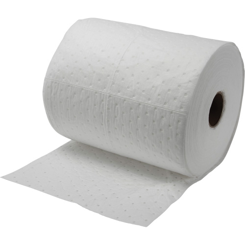 Rouleaux absorbants li&eacute;es, Poids moyen, 150' lo x 15" la, Absorption 10 gal. Nia-Chem Ltd.
