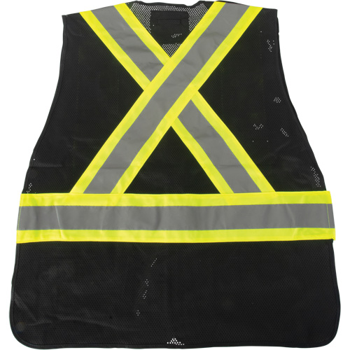 CSA Compliant Surveyor Vest, Black, Medium, Polyester Nia-Chem Ltd.