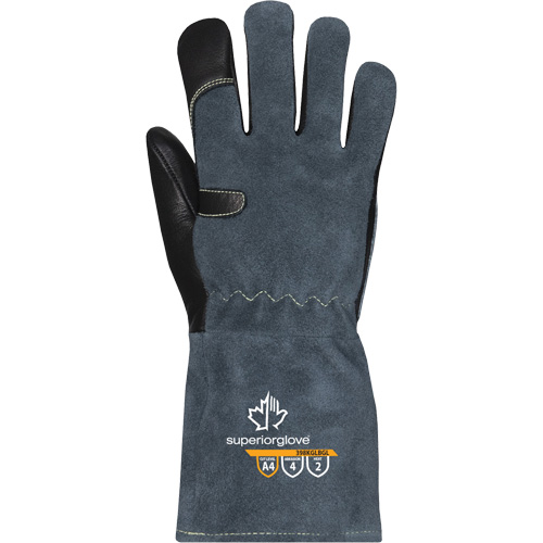 Endura&reg; 398KGLBGL MIG Welding Glove, Grain Cowhide, Size X-Small Nia-Chem Ltd.