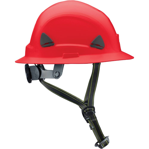 Casque Fibre Metal de style escalade avec bordure compl&egrave;te, R&eacute;pond aux normes CSA type 2, Suspension Rochet, Non ventil&eacute; Nia-Chem Ltd.