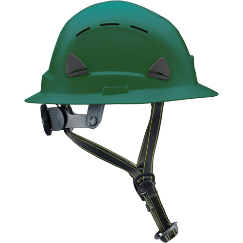 Fibre Metal Climbing Style Helmet with Full Brim, Meets CSA Type 2, Ratchet Suspension, Vented Nia-Chem Ltd.