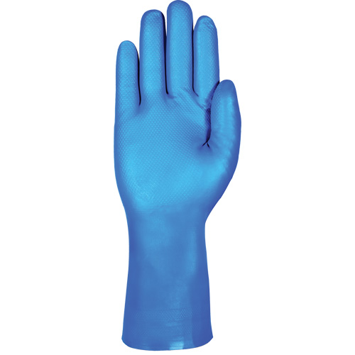 AlphaTec&reg; 37-501 Blue Medium-Duty Chemical-Resistant Gloves, Size 7, 13" L, Nitrile, 16.5-mil Nia-Chem Ltd.