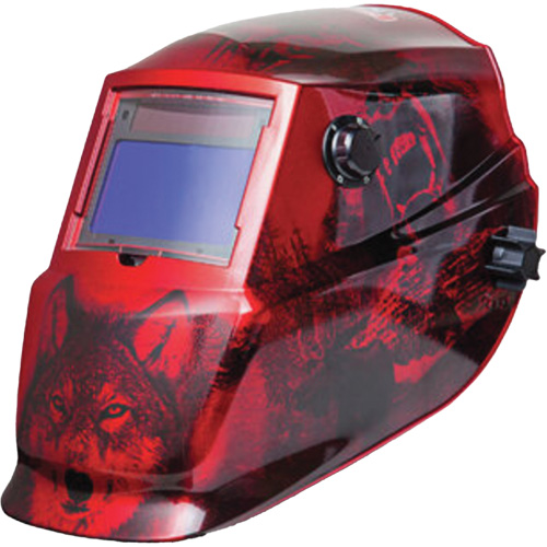 Masque de soudage auto-assombrissant, 3,78" lo x 2,05" la Champ de vision, Teinte 9 - 13 Nia-Chem Ltd.
