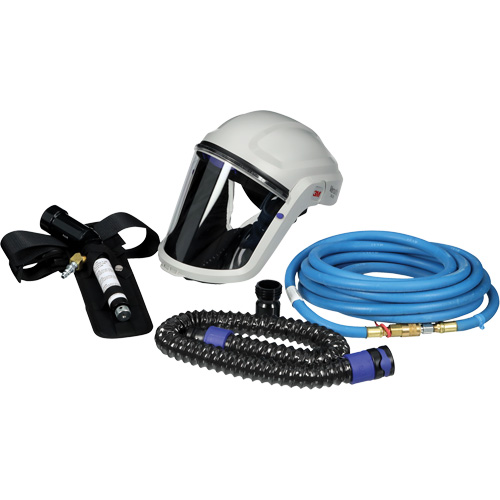 Ensemble de soupape de refroidissement &agrave; adduction d'air Versaflo V-100PSK, trousse de peinture pulv&eacute;ris&eacute;e Nia-Chem Ltd.