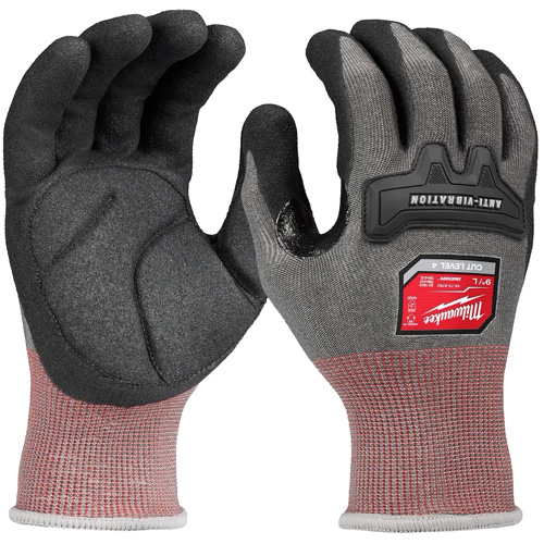 High-Dexterity Anti-Vibration Gloves, Size Small, Synthetic Palm Nia-Chem Ltd.