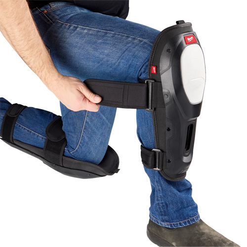 Dynamic Flooring Knee Pad, Hook and Loop Style, Plastic Caps, Foam Pads Nia-Chem Ltd.