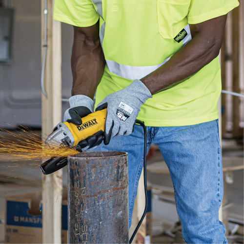 RWG566 AXIS Cut Protection Touchscreen Work Glove, Size Small, 18 Gauge, Polyurethane Coated, Stainless Steel/HPPE Shell, ASTM ANSI Level A5/EN 388 Level E Nia-Chem Ltd.