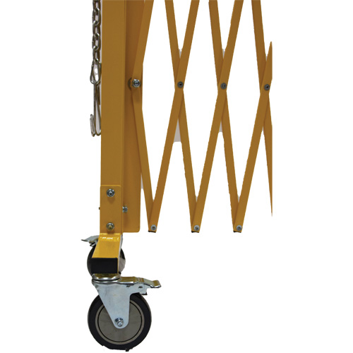 Expandable Barrier, 84" H x 20' L, Yellow Nia-Chem Ltd.