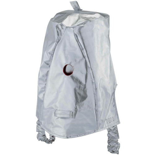 Cagoule r&eacute;fl&eacute;chissant la chaleur avec fen&ecirc;tre transparente dor&eacute;e Nia-Chem Ltd.