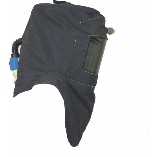 Cagoule de protection contre l'arc &eacute;lectrique TCG, Noir, 40 cal/cm², ANSI Z87.1/ASTM F1506/ASTM F1959/ASTM F2178/R&eacute;pond ou surpasse la norme CSA Z462/NFPA 70E, 4 Arc &eacute;lectrique EPI cat&eacute;gorie niveau Nia-Chem Ltd.