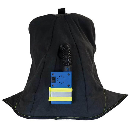 Cagoule de protection contre l'arc &eacute;lectrique TCG, Noir, 40 cal/cm², ANSI Z87.1/ASTM F1506/ASTM F1959/ASTM F2178/R&eacute;pond ou surpasse la norme CSA Z462/NFPA 70E, 4 Arc &eacute;lectrique EPI cat&eacute;gorie niveau Nia-Chem Ltd.