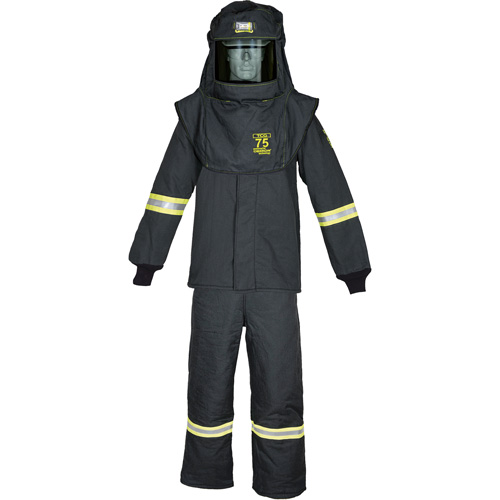 Ensemble de manteau contre l'arc &eacute;lectrique TCG 2t-grand, 75 cal/cm² Nia-Chem Ltd.