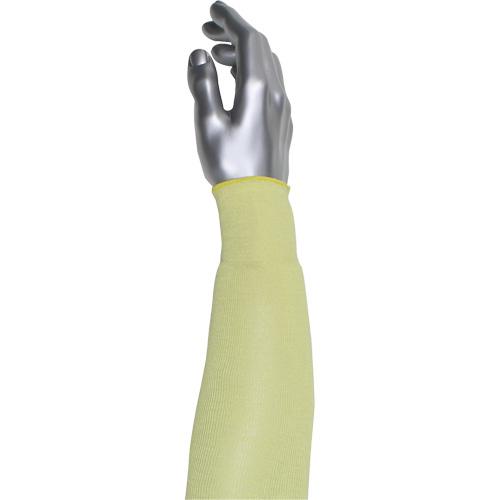 Manchette r&eacute;sistante &agrave; la coupe &agrave; 2 plis Kut Gard, Aramide/ATA, 10", ASTM ANSI niveau A6, Jaune Nia-Chem Ltd.