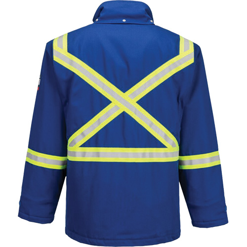 Bizflame&reg; 88/12 Insulated Winter Parka, Blue, Medium (Tall) Nia-Chem Ltd.
