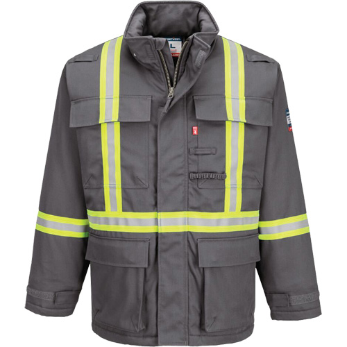 Parka dhiver isol&eacute;e 88/12 Bizflame, Gris, Moyen (grande taille) Nia-Chem Ltd.