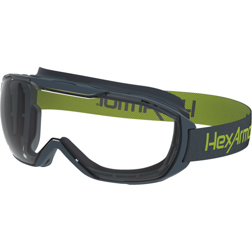 Lunettes &agrave; coque de s&eacute;curit&eacute; MX500, Lentille Transparent, Antibu&eacute;e/Anti-&eacute;gratignures, Ventilation Indirecte Nia-Chem Ltd.