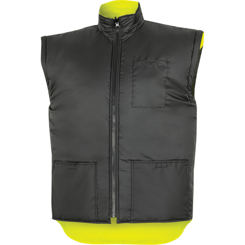 5057 Pioneer&reg; Yukon 7-in-1 Waterproof Winter Safety Parka, Polyester, Black/High Visibility Lime-Yellow, X-Small Nia-Chem Ltd.