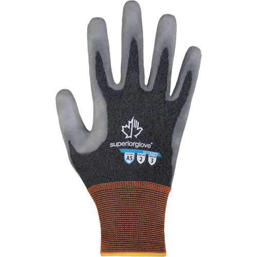 Dexterity Pro S21TAXRPU Cut Protection Gloves, Size 11, 21 Gauge, Polyurethane Coated, Nylon/TenActiv Shell, ASTM ANSI Level A5 Nia-Chem Ltd.