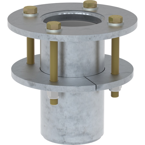 Socle de montage galvanis&eacute; sur pont pour espace clos DBI-SALA Nia-Chem Ltd.