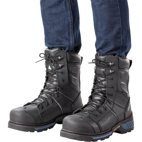 Bottes de s&eacute;curit&eacute; Ice Monster pour hommes, Cuir, Semelle R&eacute;sistant aux perforations, Pointure 10-1/2 Nia-Chem Ltd.