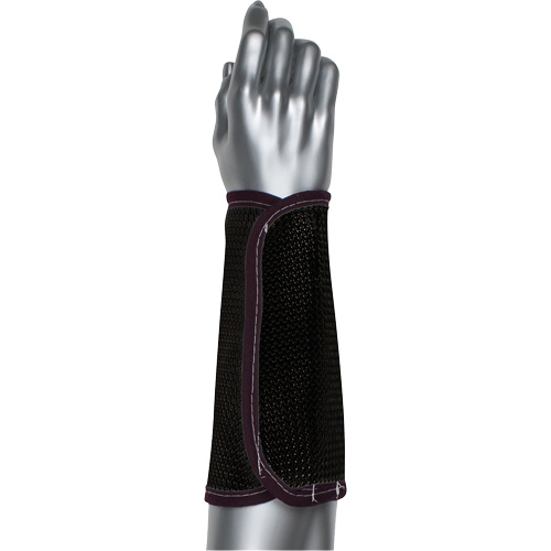 Manchette en maille de canne &agrave; double &eacute;paisseur Kut Gard, Nylon, 9", ASTM ANSI niveau A4, Noir Nia-Chem Ltd.