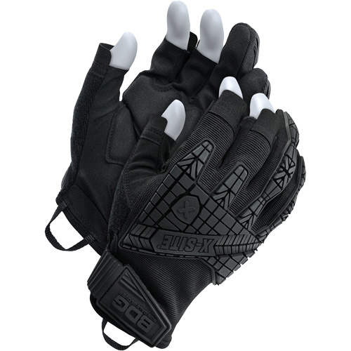 X-Site&reg; Impact Trigger Finger Gloves, Suede Palm, Size Small Nia-Chem Ltd.