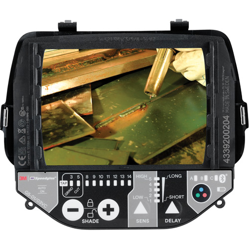 Filtre auto-assombrissant &agrave; teinte variable Speedglas G5, 2-4/5" la x 4-1/4" h Champ de vision, Pour utilisation avec Casques G5-01 et G5-03 Nia-Chem Ltd.
